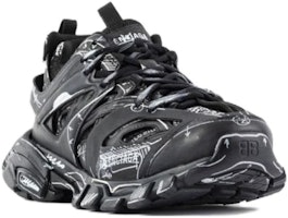 Balenciaga Track 1.0 Sneakers 'Hitam Putih' 542023W3SRA1090 Lookbook Balenciaga Track 1.0 Sneakers 'Hitam Putih' 542023W3SRA1090