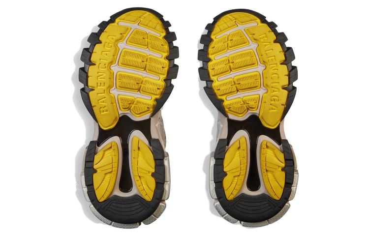 Shop Balenciaga Track 1.0 Zapatillas 'Amarillo Blanco Beige' 542023W3SU61297