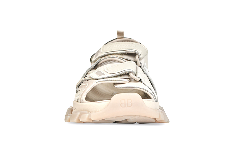 Lookbook Balenciaga Track 2.0 Sandal 'Beige Magic Tape Telus Tapak Buka Jari' 655954W2CC29700