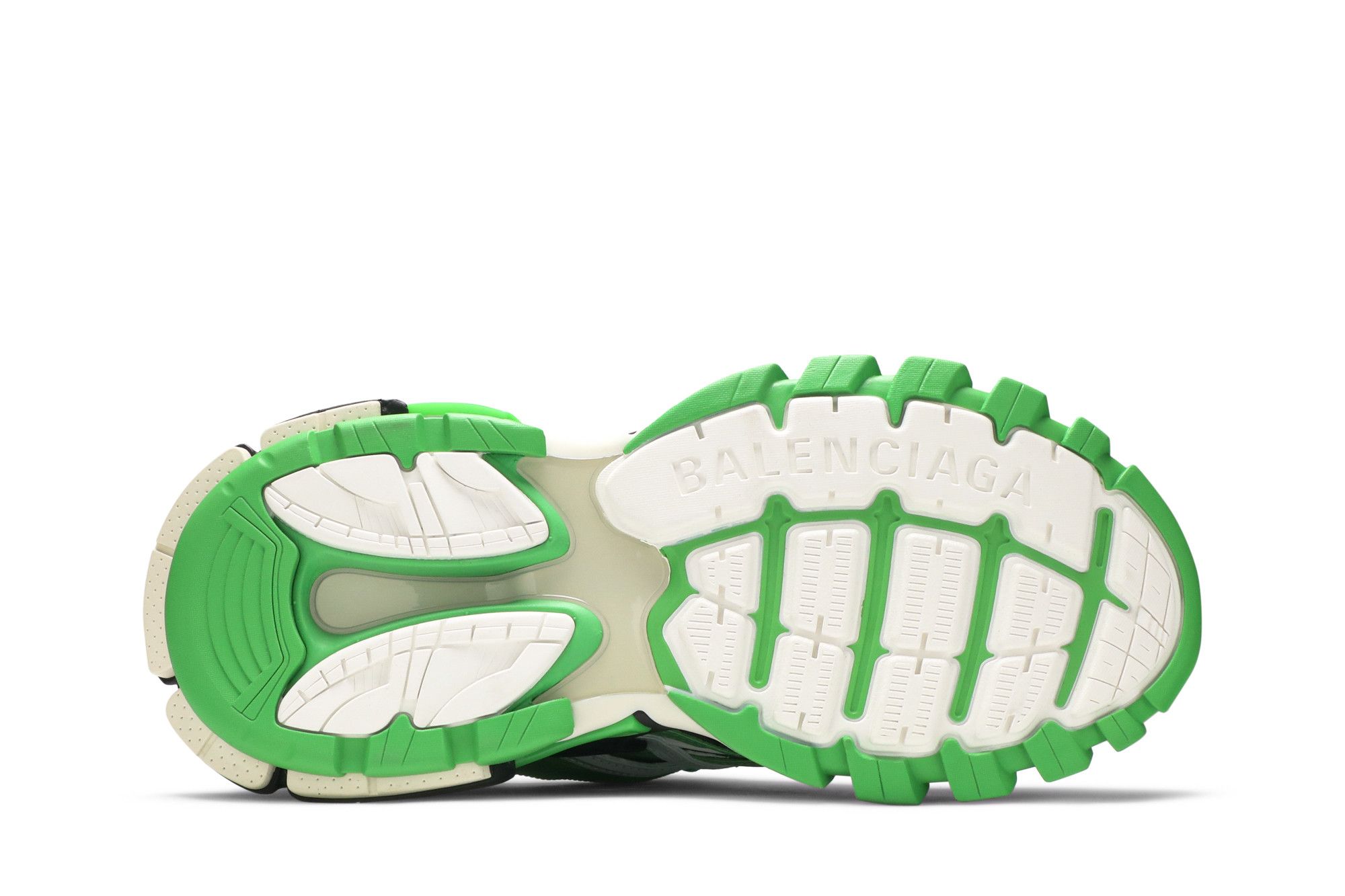 Shop Balenciaga Track.2 'Putih Hijau' 568614W3AE23290