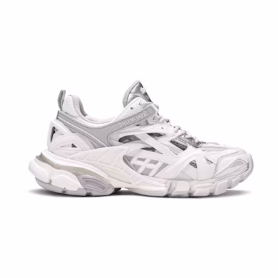(W) Balenciaga Track.2 Open Sneaker 'White Grey'