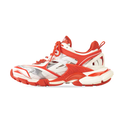 Balenciaga Track.2 Open Sneaker 'White Red'
