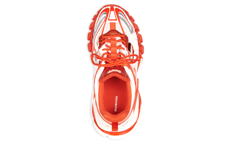 Shop Balenciaga Track.2 Open Sneaker 'White Red' 568614-W3AE2-9061