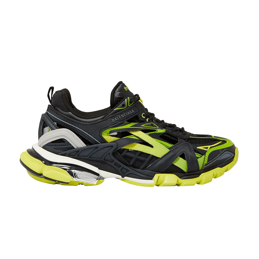 Buy Balenciaga Track.2 Sneaker 'Hitam Kuning Pendarfluor' 570391-W2GN3-1022
