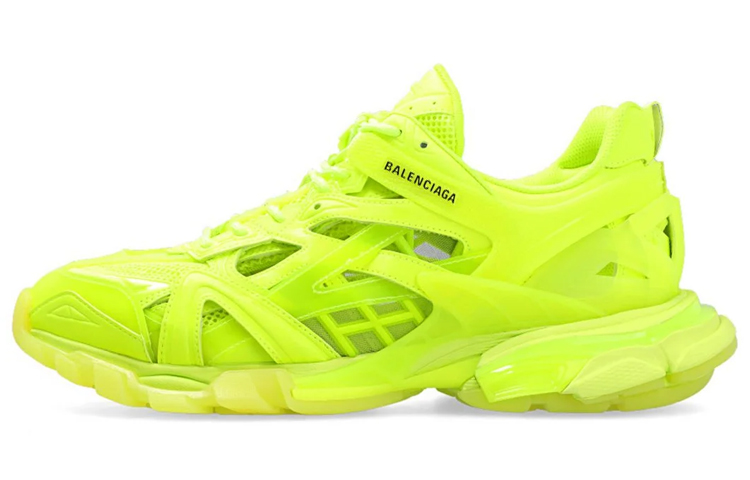 Buy Balenciaga Track.2 Sneaker 'Tapak Jernih - Kuning Pendarfluor' 668823-W3CT2-7510
