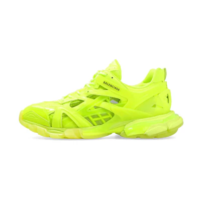 Balenciaga Track.2 Sneaker 'Clear Sole - Fluorescent Yellow'