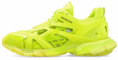 Balenciaga Track.2 Sneaker 'Clear Sole - Fluorescent Yellow' 668823-W3CT2-7510 Balenciaga Track.2 Sneaker 'Clear Sole - Fluorescent Yellow' 668823-W3CT2-7510