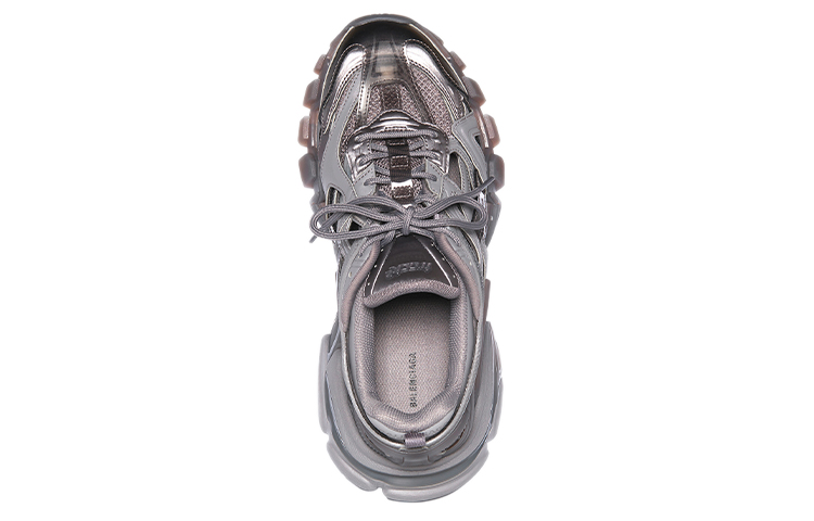 Shop Balenciaga Track.2 Sepatu 'Sole Transparan - Abu-abu' 668823-W3CT1-1800