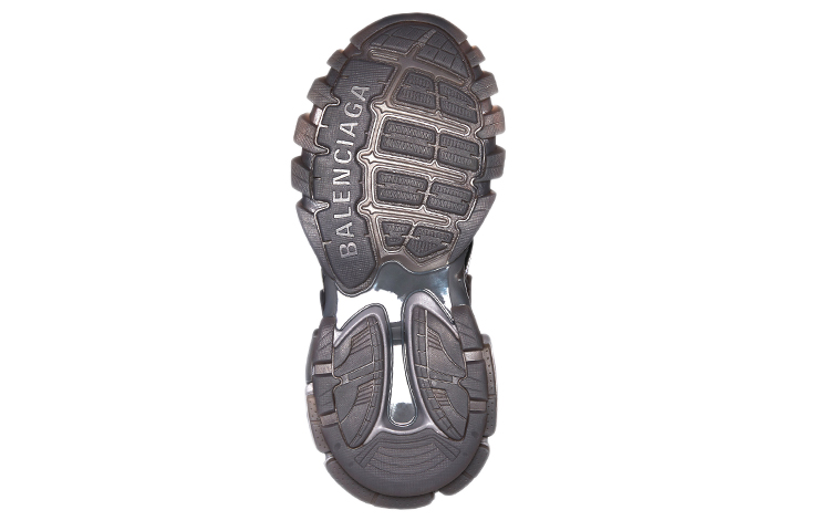 Details for Balenciaga Track.2 Sepatu 'Sole Transparan - Abu-abu' 668823-W3CT1-1800