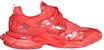 발렌시아가 트랙.2 레드 클리어솔 스니커즈 668823-W3CT1-6000