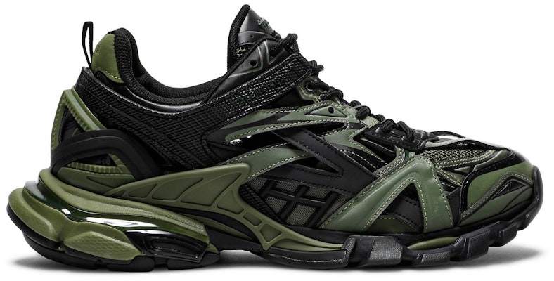 발렌시아가 트랙.2 스니커즈 '카키 블랙' (Balenciaga Track.2 Sneaker 'Khaki Black') 568614-W3AE1-2311 Buy 발렌시아가 트랙.2 스니커즈 '카키 블랙' (Balenciaga Track.2 Sneaker 'Khaki Black') 568614-W3AE1-2311