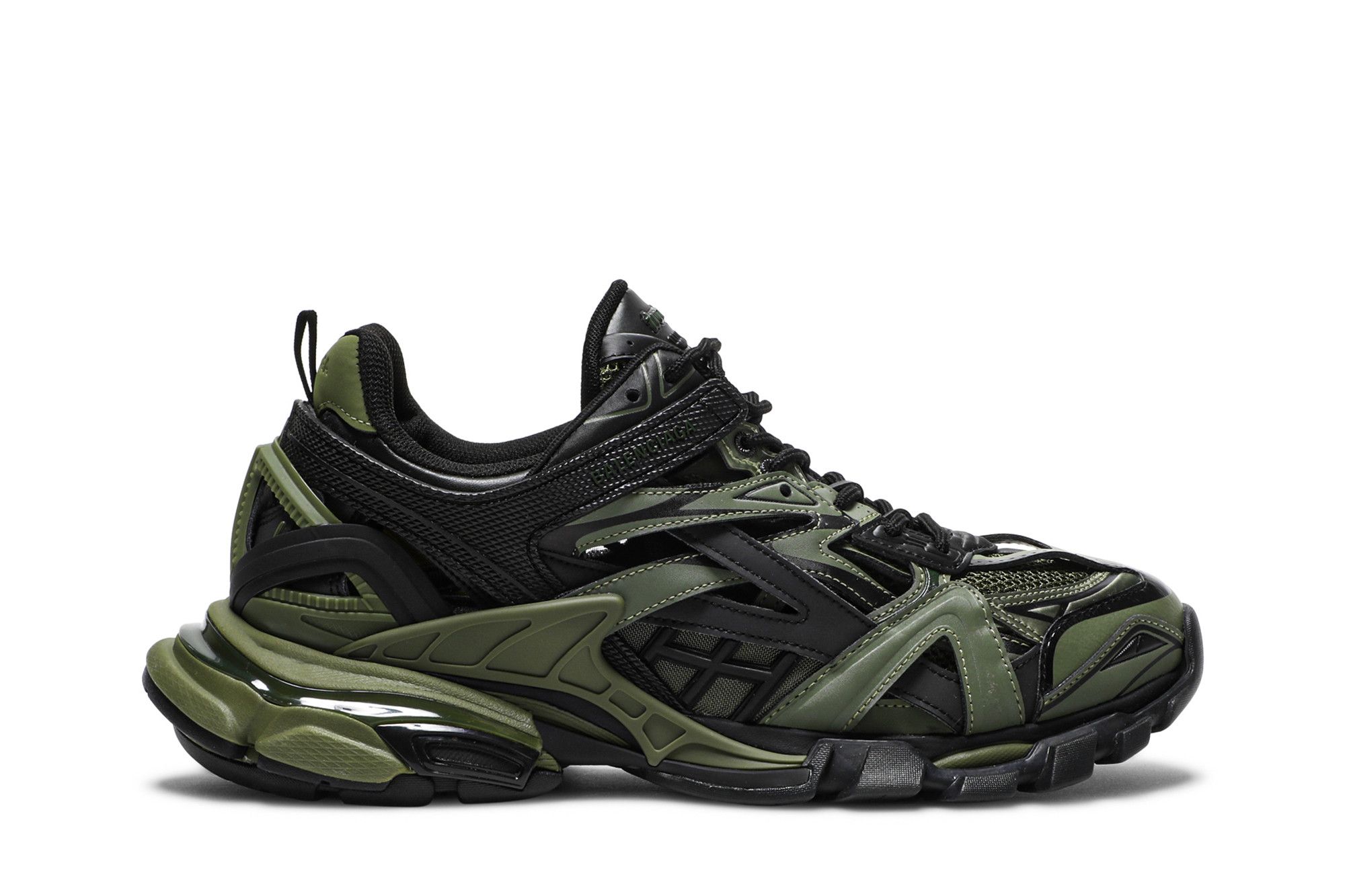 Buy Balenciaga Track.2 Sneaker 'Khaki Hitam' 568614-W3AE1-2311