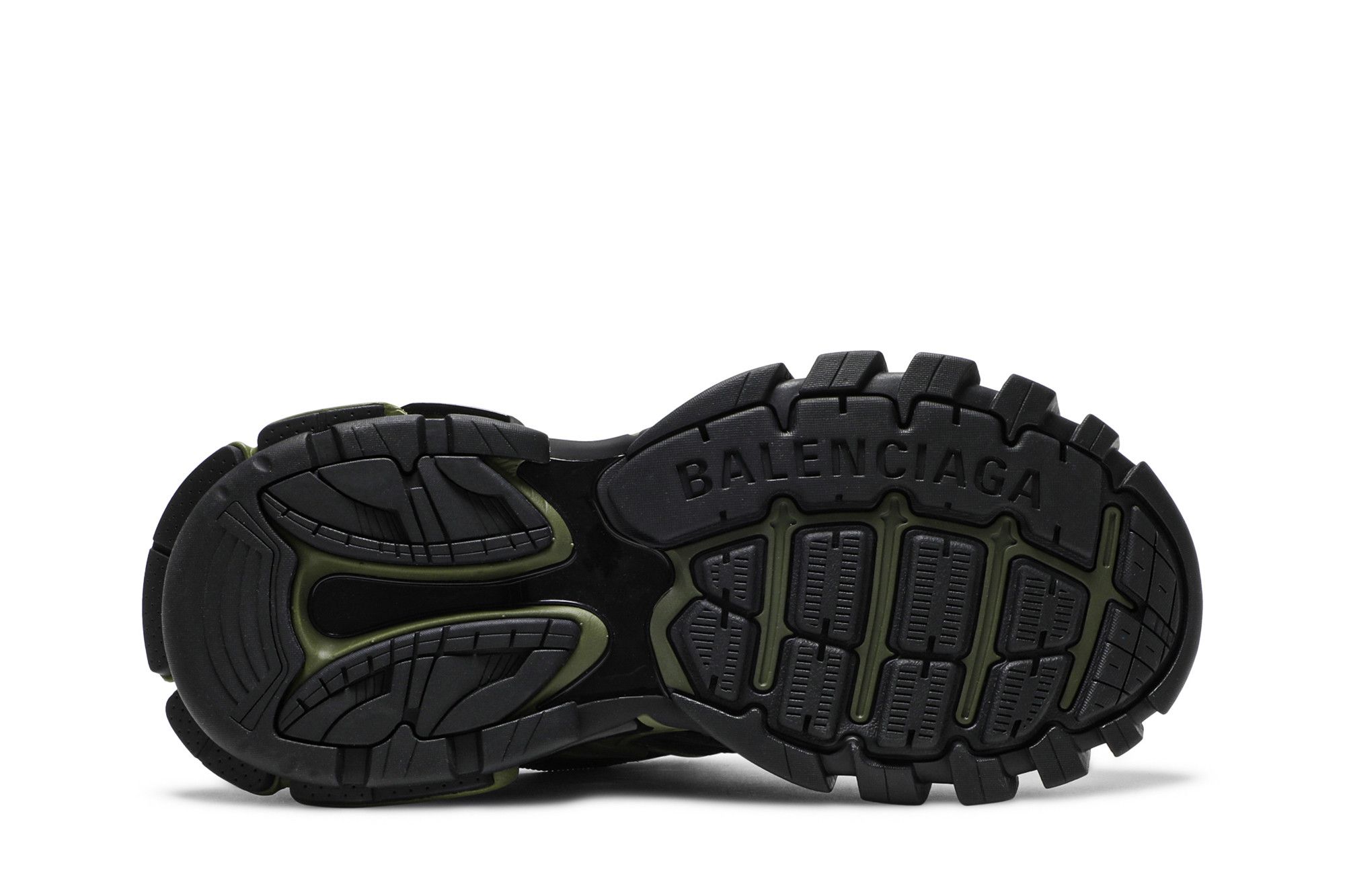 Shop Balenciaga Track.2 Sneaker 'Khaki Hitam' 568614-W3AE1-2311