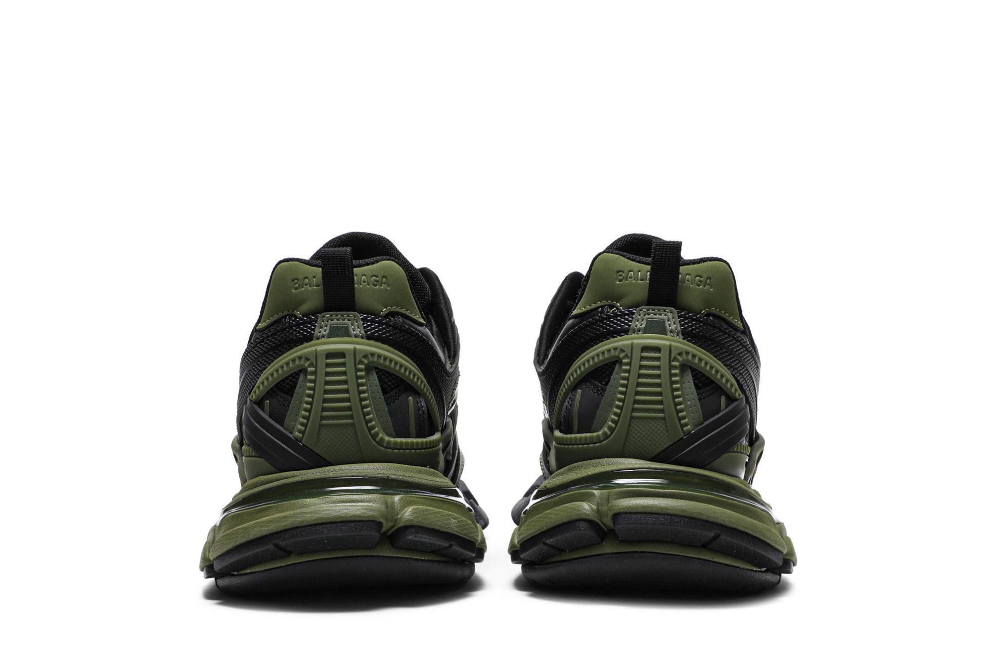 Details for Balenciaga Track.2 Sneaker 'Khaki Hitam' 568614-W3AE1-2311