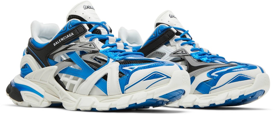 Balenciaga Track.2 Sneaker 'White Blue' 568614W3AE24191 Cheap Balenciaga Track.2 Sneaker 'White Blue' 568614W3AE24191