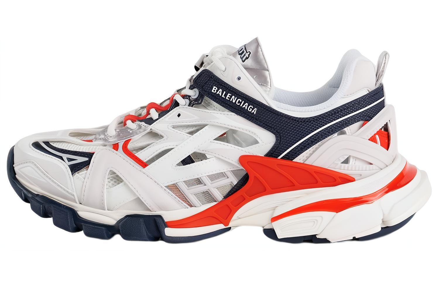 Balenciaga Track.2 Sneaker 'White Blue Red' 568614W3AE21248