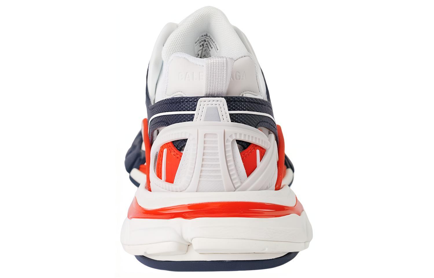 Lookbook 발렌시아가 트랙.2 스니커즈 '화이트 블루 레드' 568614W3AE21248