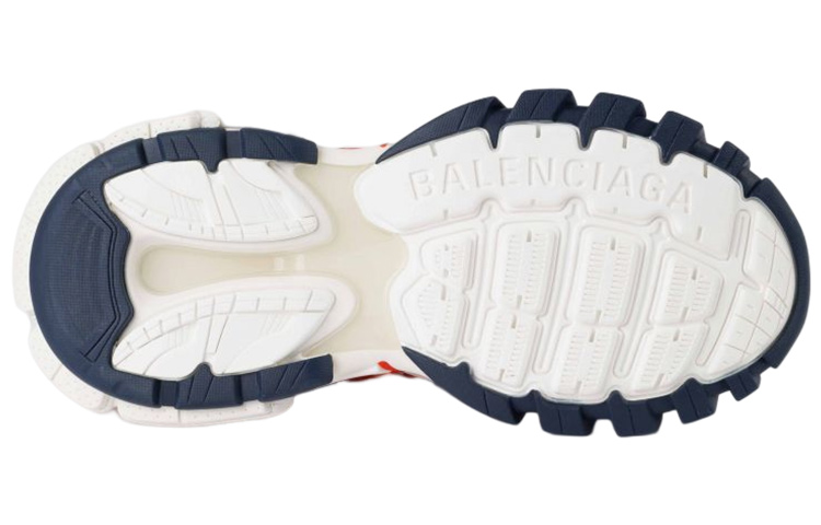 Shop 발렌시아가 트랙.2 스니커즈 '화이트 블루 레드' 568614W3AE21248