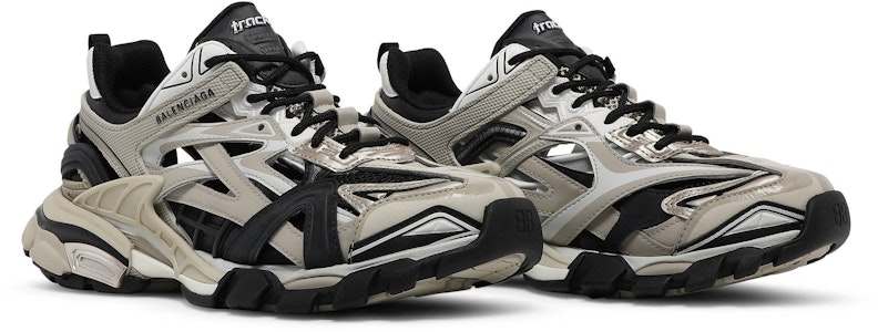 バレンシアガ Track.2 ベージュ/ブラック 568614 W2GN3 8071 Cheap バレンシアガ Track.2 ベージュ/ブラック 568614 W2GN3 8071