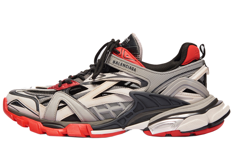 Buy Balenciaga Track.2 Trainer 'Hitam Kelabu Merah' 568614 W2GN3 6508