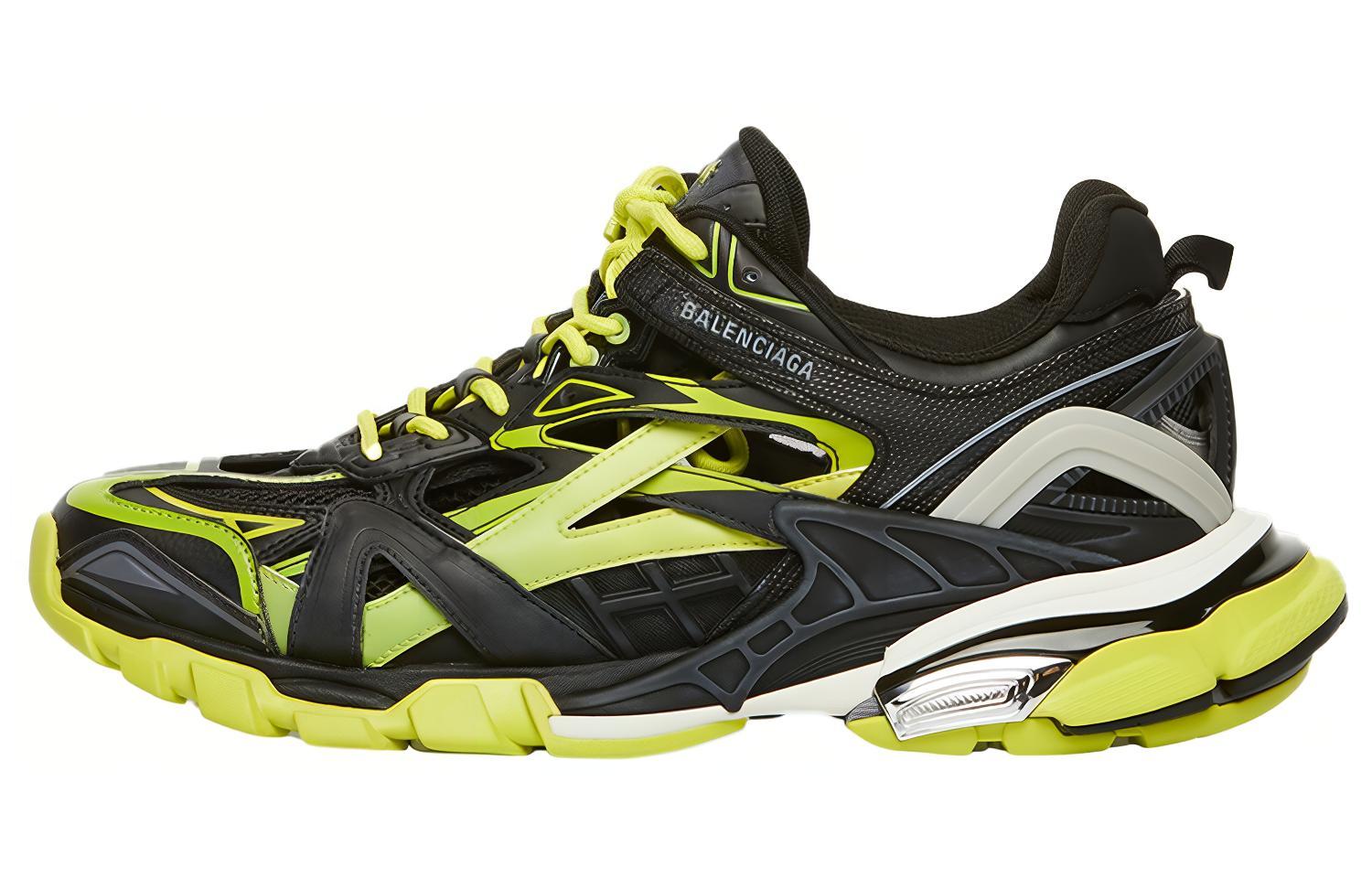 Balenciaga Track.2 Trainer 'Black Yellow Green' 568614-W2GN3-1073
