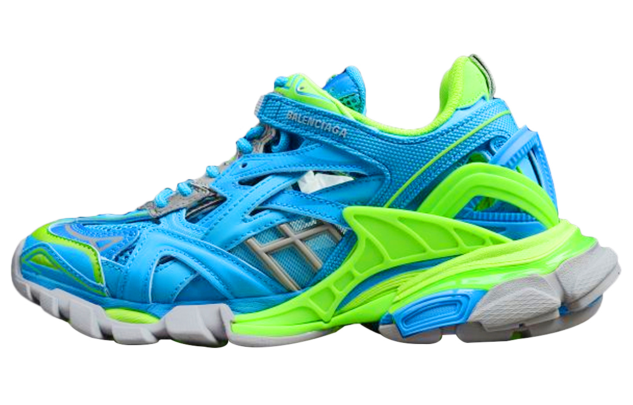 Buy 발렌시아가 트랙.2 블루그린 (Balenciaga Track.2 Blue Green) 568614-W2GN3-4030