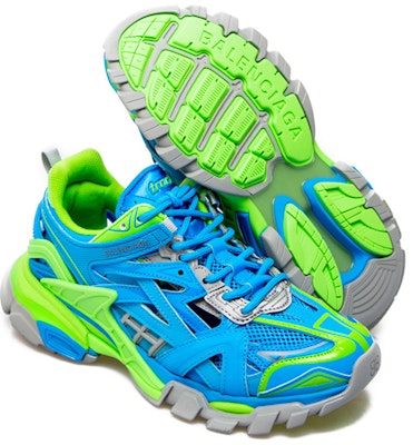 バレンシアガ Track.2 ブルーグリーン 568614-W2GN3-4030 Shop バレンシアガ Track.2 ブルーグリーン 568614-W2GN3-4030