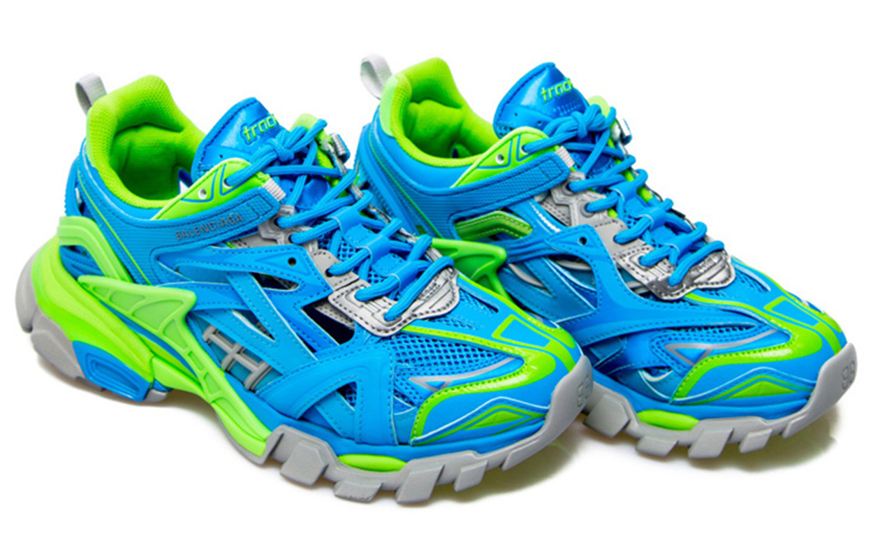 Purchase バレンシアガ Track.2 ブルーグリーン 568614-W2GN3-4030