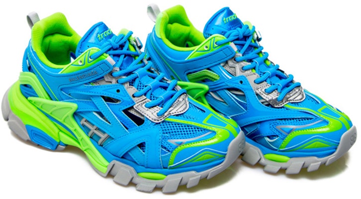 バレンシアガ Track.2 ブルーグリーン 568614-W2GN3-4030 Purchase バレンシアガ Track.2 ブルーグリーン 568614-W2GN3-4030