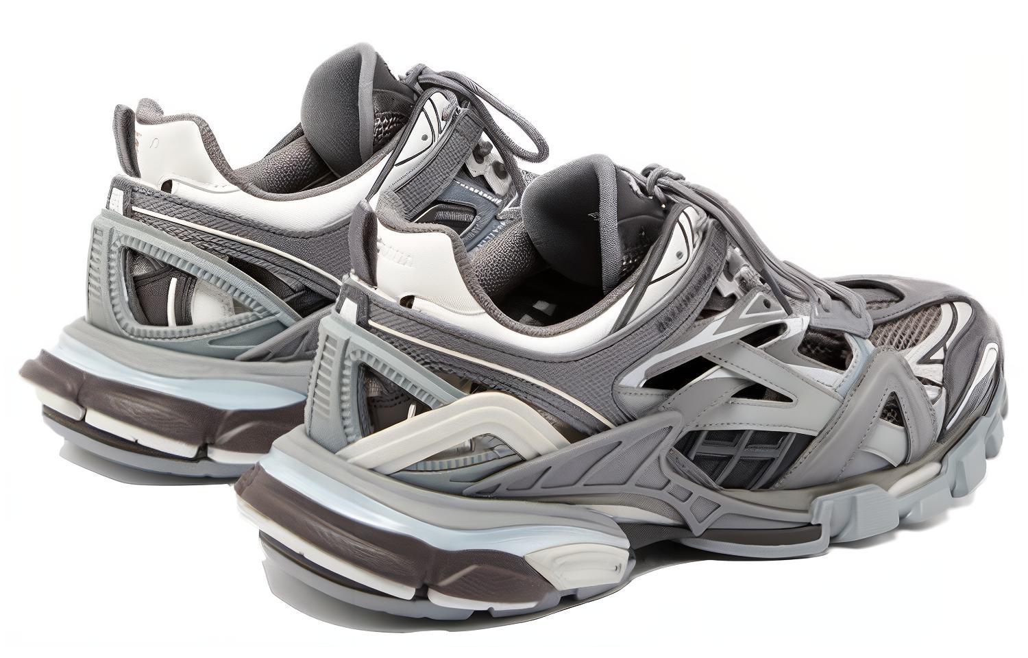 Lookbook Balenciaga Track.2 Trainer 'Kelabu Hitam' 568614 W2GN3 1285