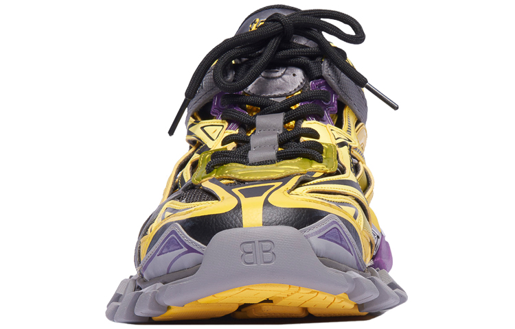 Lookbook Balenciaga Track.2 Trainer 'Kuning Ungu' 568614 W2GN3 5164