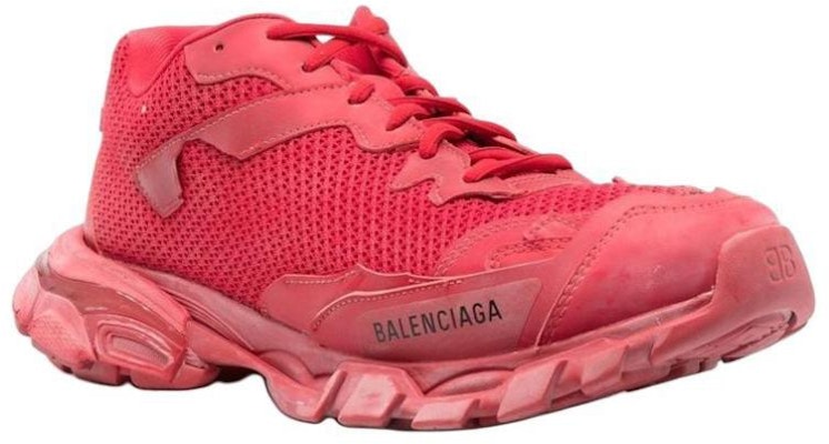 巴黎世家 Balenciaga 紅色 男款 低幫 织物 腳踏鞋 防滑 老爹鞋 Lookbook 巴黎世家 Balenciaga 紅色 男款 低幫 织物 腳踏鞋 防滑 老爹鞋