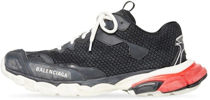 Balenciaga Track.3 Sneaker 'Worn-Out - Black Red' 700875-W3RF5-1906 Balenciaga Track.3 Sneaker 'Worn-Out - Black Red' 700875-W3RF5-1906