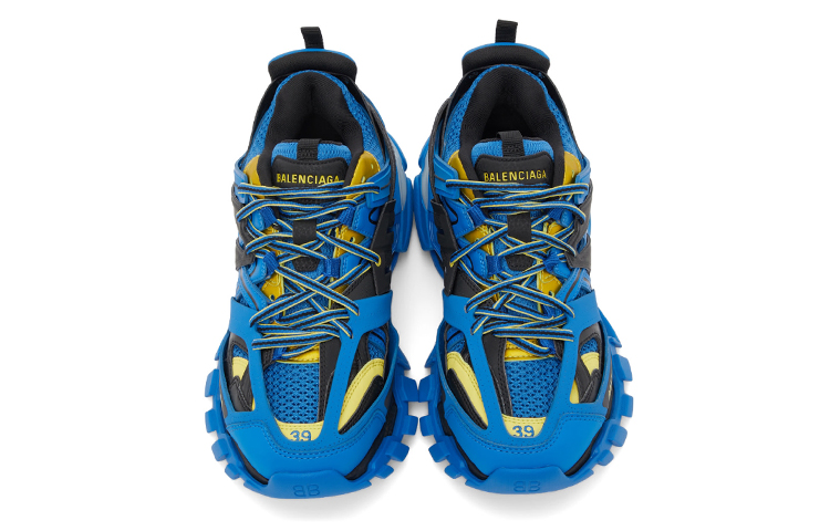 Balenciaga Track Sneakers 'Blue Black' 圖 4