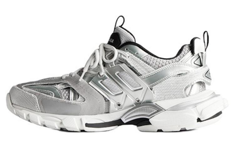 Balenciaga Track 'Silver White Black Metallic Mesh and Nylon'