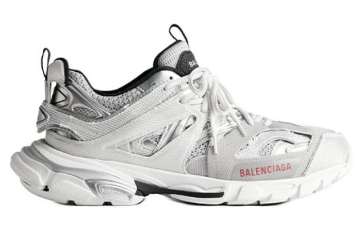 Balenciaga Track 'Silver White Black Metallic Mesh and Nylon' 圖 2