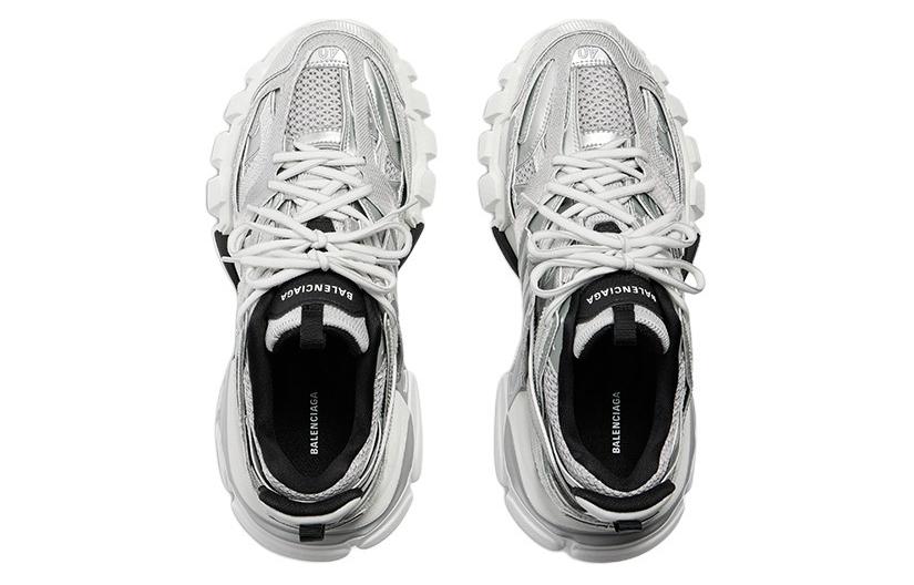 Balenciaga Track 'Silver White Black Metallic Mesh and Nylon' 圖 5