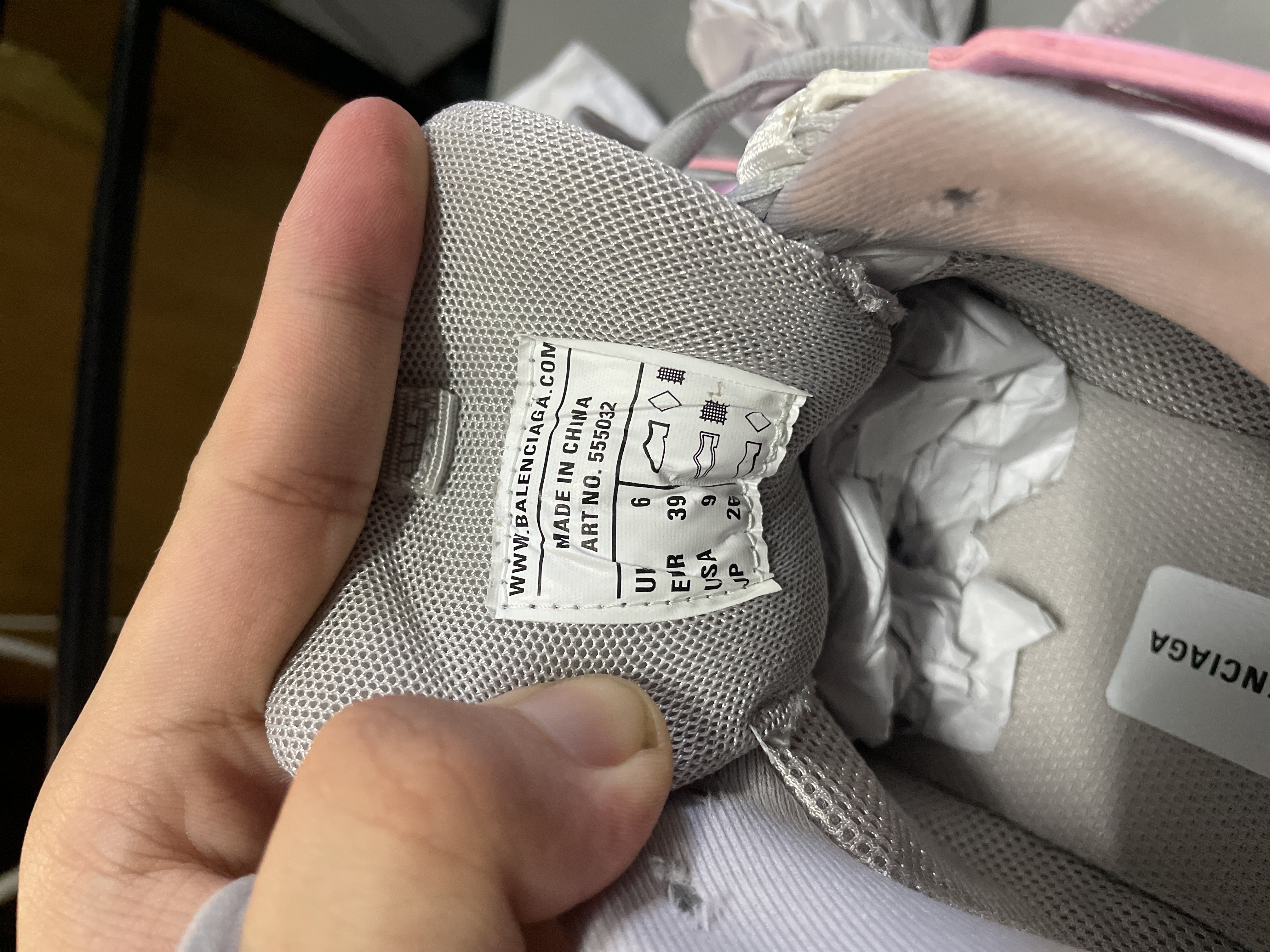 (W) Balenciaga Track Beige Pink Grey 'Multi' 圖 2