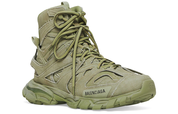Lookbook Balenciaga Track Hike 'Military Green' 654867W3RG13510