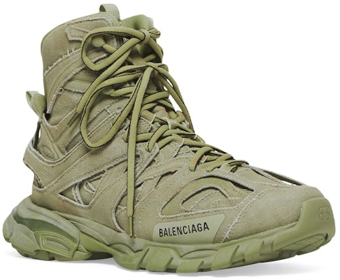 Balenciaga Track Hike 'Hijau Tentera' 654867W3RG13510 Lookbook Balenciaga Track Hike 'Hijau Tentera' 654867W3RG13510