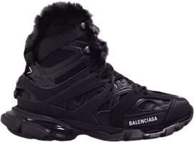 Balenciaga Track Hike High 'Fake Fur - Black' 668557-W3CQ2-1000 Balenciaga Track Hike High 'Fake Fur - Black' 668557-W3CQ2-1000