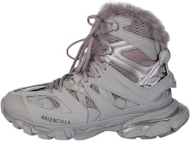 Balenciaga Track Hike High 'Fake Fur - Grey' 668557-W3CQ2-1800 Balenciaga Track Hike High 'Fake Fur - Grey' 668557-W3CQ2-1800