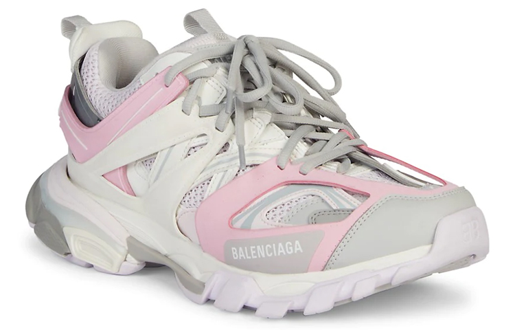 Order Balenciaga Track LED Zapatillas 'Gris Rosa' 555036-W3AD6-1258