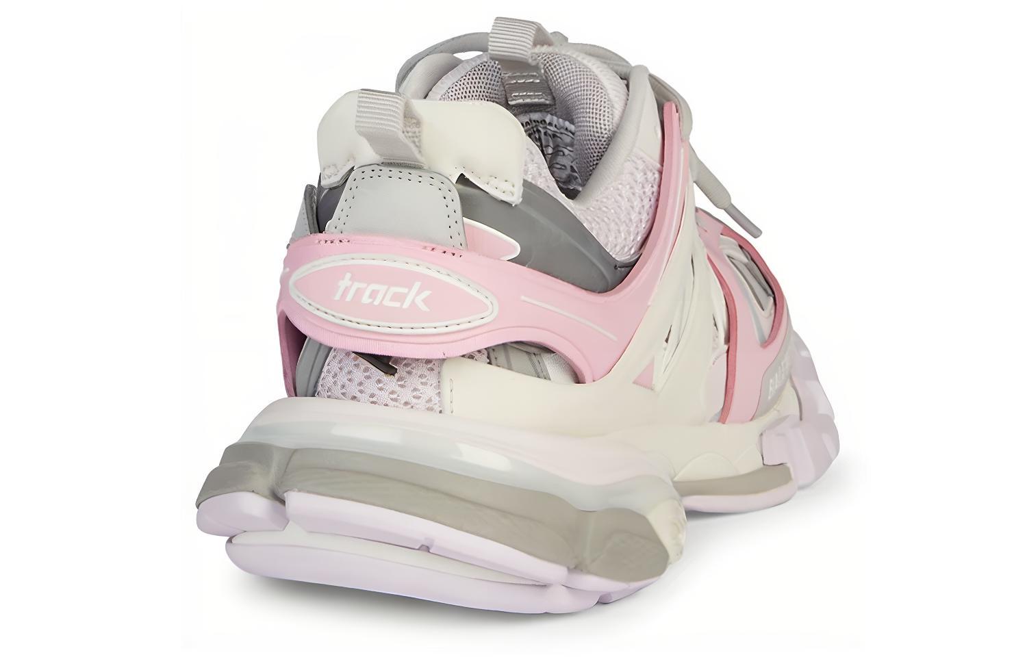 Shop Balenciaga Track LED Zapatillas 'Gris Rosa' 555036-W3AD6-1258
