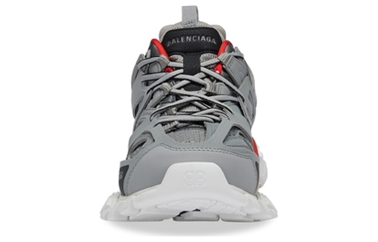 Purchase 巴黎世家Track LED灰红色运动鞋 555036-W3AD5-1269