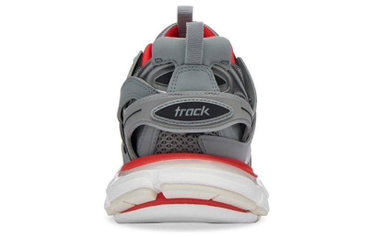 Details for 巴黎世家Track LED灰红色运动鞋 555036-W3AD5-1269