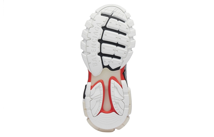 Sizing 巴黎世家Track LED灰红色运动鞋 555036-W3AD5-1269