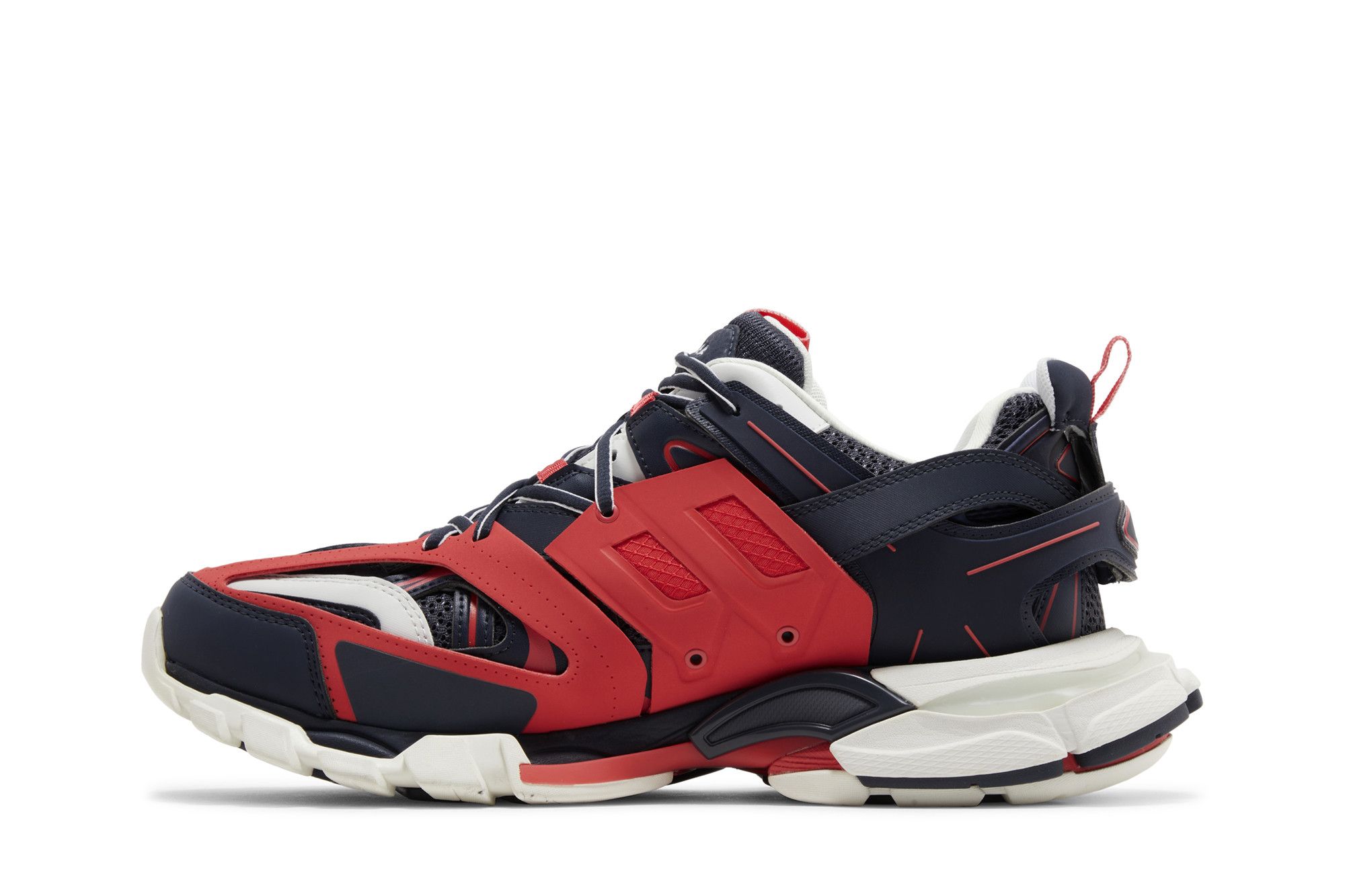 Lookbook Balenciaga Track LED Sneaker ''Rouge Gris Foncé'' 555036-W3AD3-6129