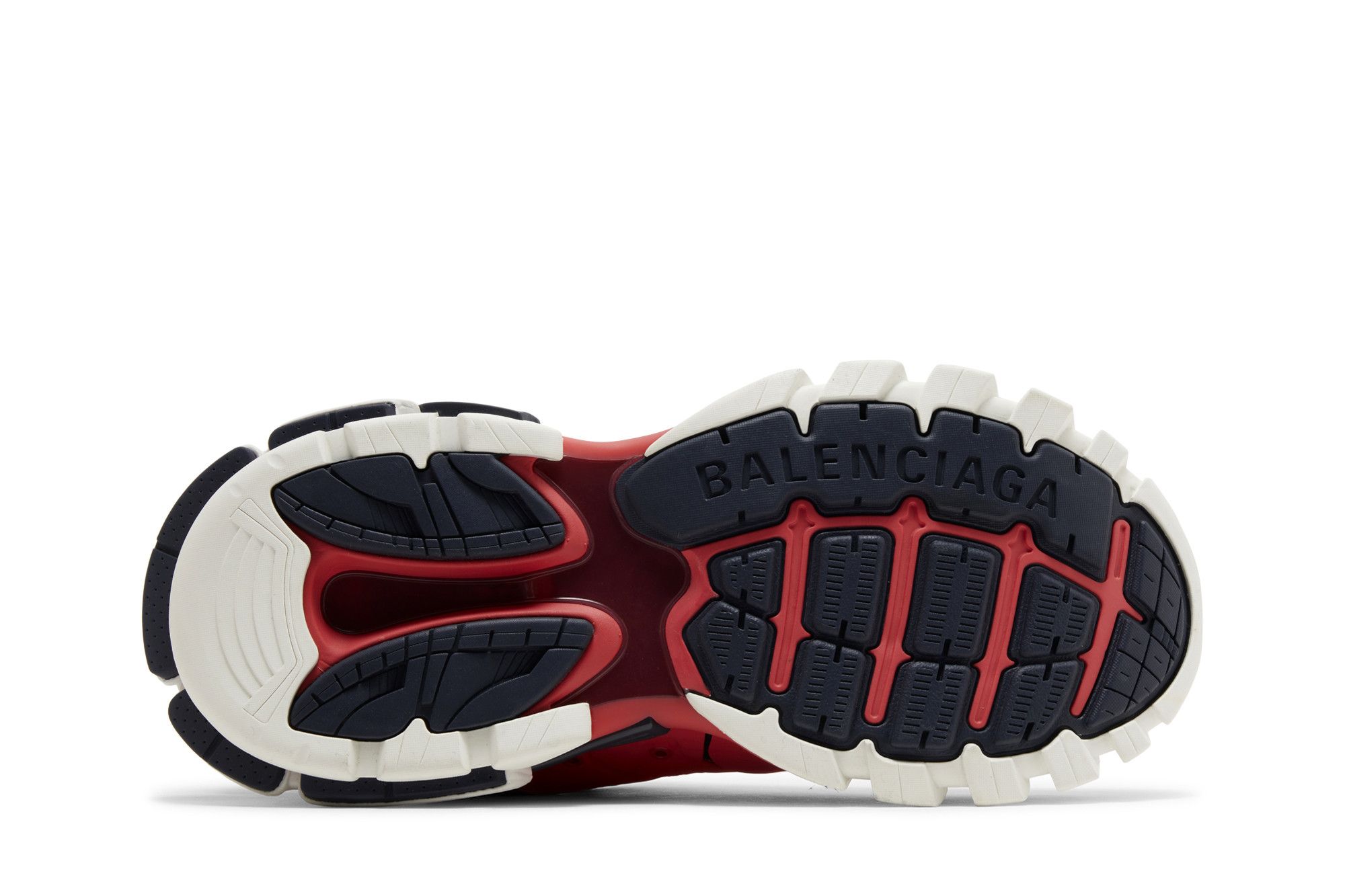 Shop Balenciaga Track LED Sneaker ''Rouge Gris Foncé'' 555036-W3AD3-6129
