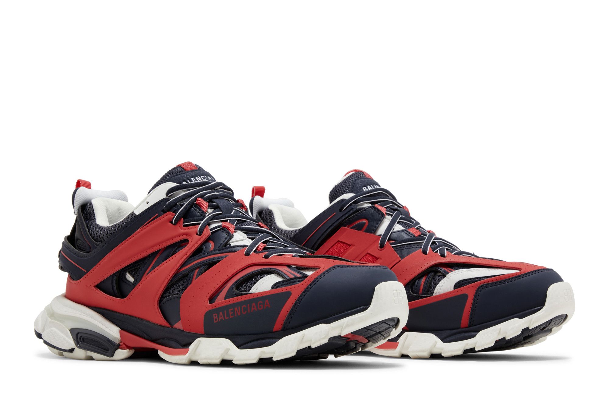 Cheap Balenciaga Track LED Sneaker ''Rouge Gris Foncé'' 555036-W3AD3-6129